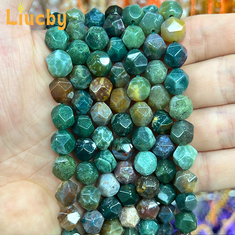 Natural Stone Faceted Indian a - Ethnic Fashion India 评论和价格