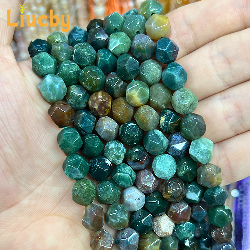 Natural Stone Faceted Indian a - Ethnic Fashion India 评论和价格
