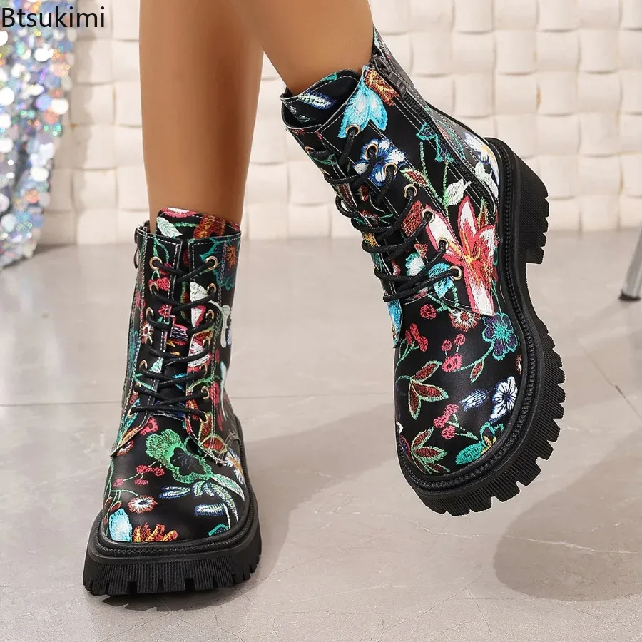 New Fashion Women's Boots Side - Ethnic Fashion Women 评论和价格
