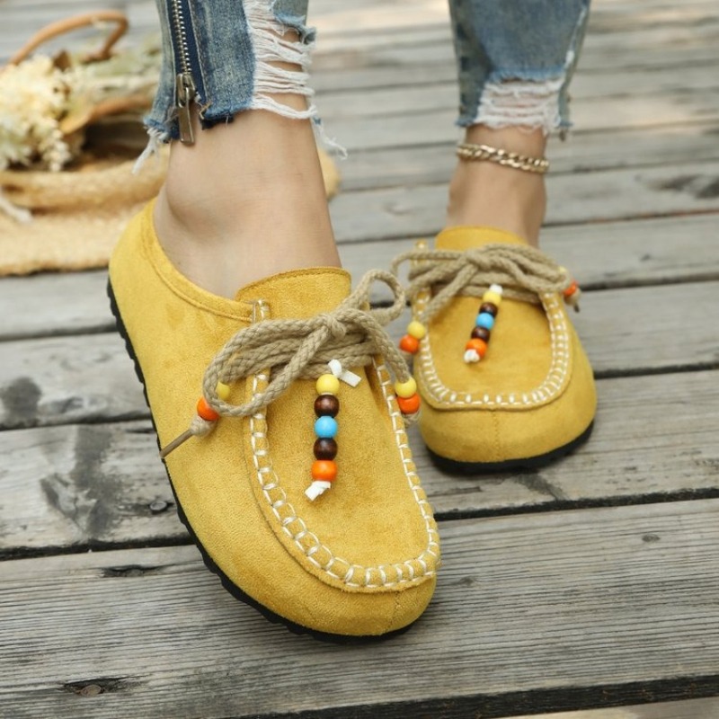 Women 2026 New Slip-On Loafers - Ethnic Fashion Women 评论和价格