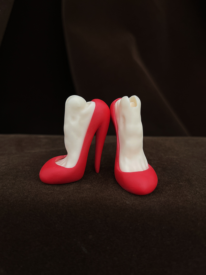 BJD doll 1/4 high-heeled shoes - Ethnic Modern Fashion 评论和价格